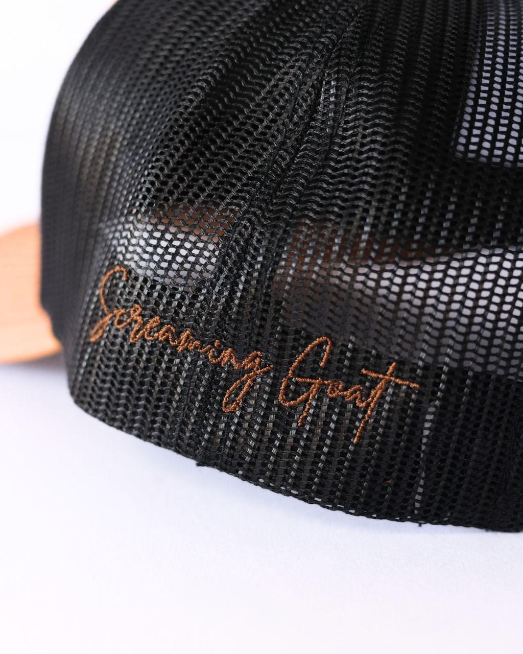 Write Your Own Songs Premium Trucker Hat - Brown & Black