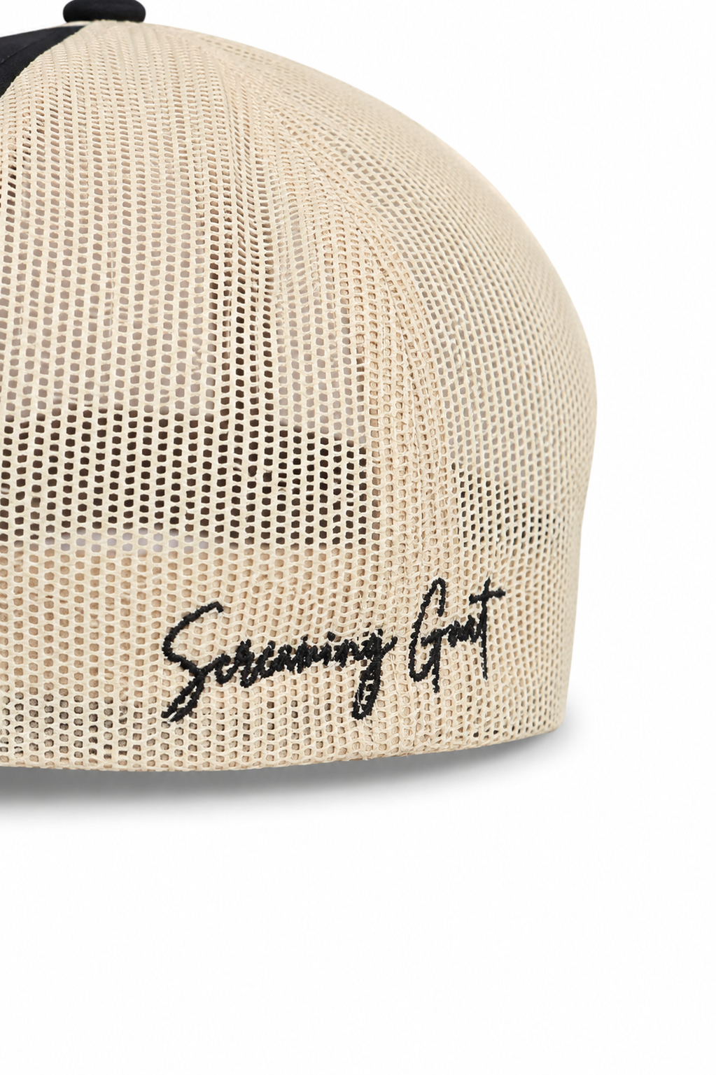 Write Your Own Songs Premium Trucker Hat - Black & Khaki